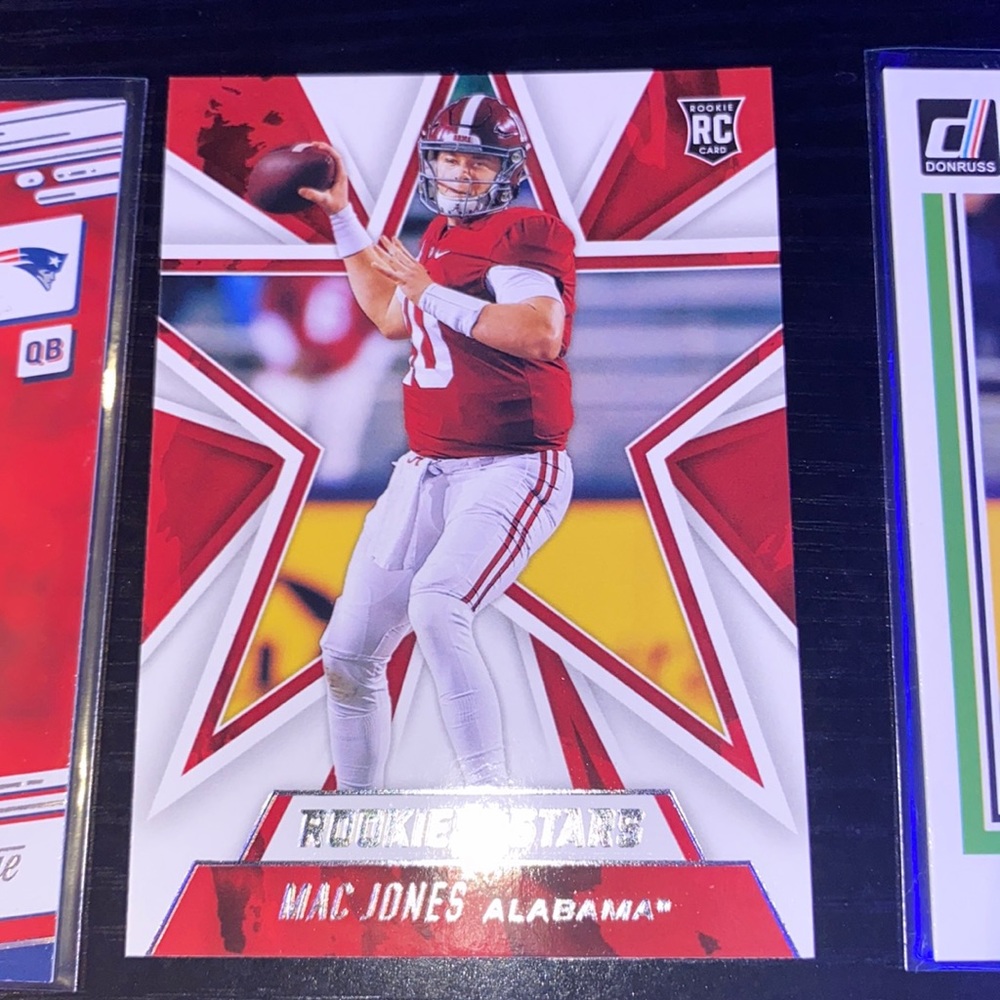 Mac Jones Rookie Collection Panini Chronicles